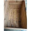 Image 5 : * Antique Pine Wood Blanket Storage Chest - Cannot Ship - Dolly Not Included