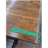 Image 2 : * Amish Trestle Table w/2 Benches - Top Not Screwed Down - Cannot Ship