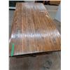Image 3 : * Amish Trestle Table w/2 Benches - Top Not Screwed Down - Cannot Ship