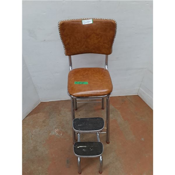 * Vintage Step Stool Chair - Cannot Ship