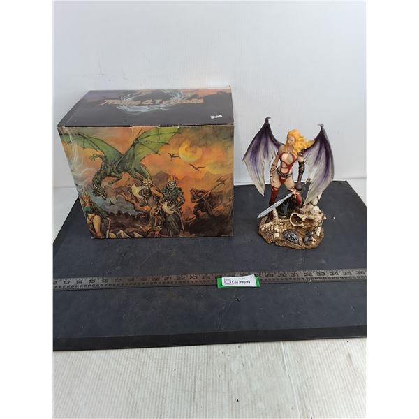 Myths & Legends "Warrior Princess" Resin Ornament - 10.5" High