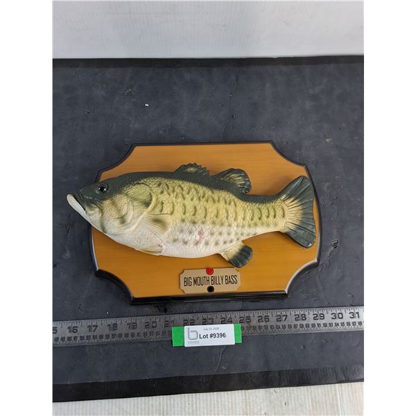 Big Mouth Billy Bass Singing Mounted Fish - Needs Batteries
