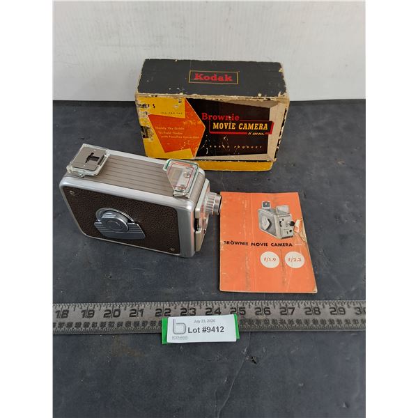 Vintage Kodak Brownie Movie Camera