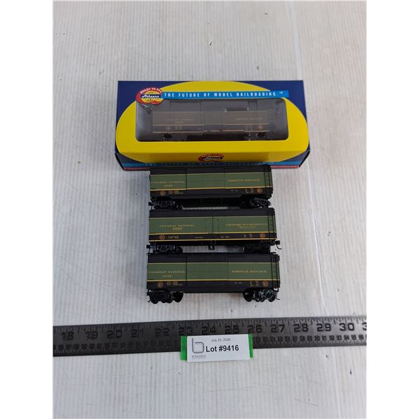 (4) Athearn HO Model Railroad Cars - 1 NIB