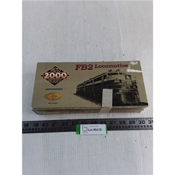 NIB Proto 2000 Series HO Model Train FB2 Locomotive