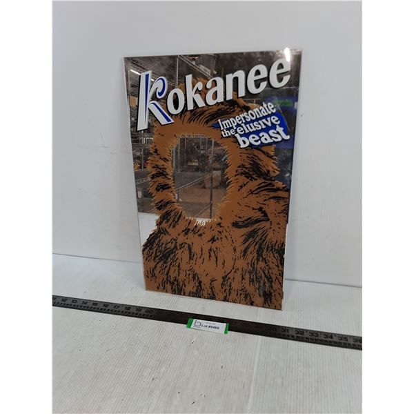 Mirrored Kokanee Wall Decor - 19" x 12"