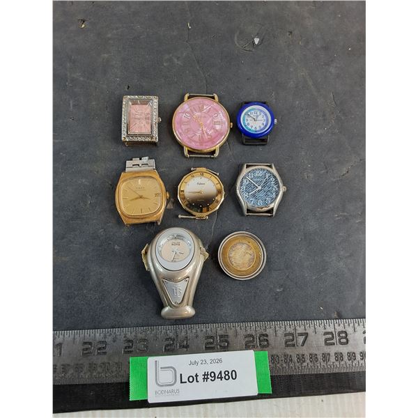 Assorted Wrist Watch Faces, Misc.