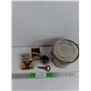 Image 5 : Vintage Tins, Bottle Opener & Ink Bottles