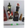 Image 3 : Assorted Liquor Decanters, Bottle Coin Bank, Brownie Holiday Camera - As Is
