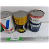 Image 3 : Assorted Vintage Motor Oil Cans - Empty & Sealed, Cannot Ship Full Cans