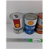 Image 2 : Shell & Gulf Anti Freeze & Motor Oil Cans - Sealed & Empty, Cannot Ship Full Cans