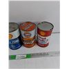 Image 3 : Shell & Gulf Anti Freeze & Motor Oil Cans - Sealed & Empty, Cannot Ship Full Cans