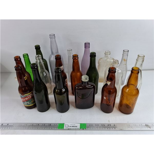 Vintage Glass Bottles