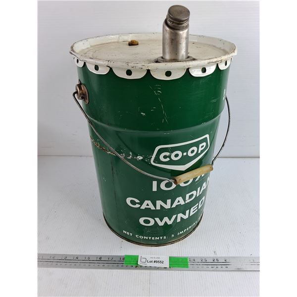 Vintage Co Op Oil Can, Cannot Ship