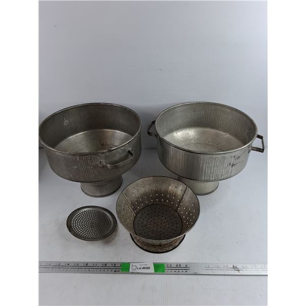 Assorted Vintage Strainers