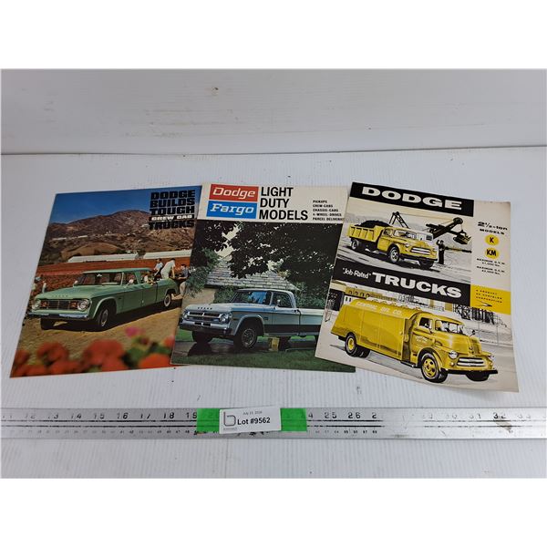 Vintage Dodge Brochures