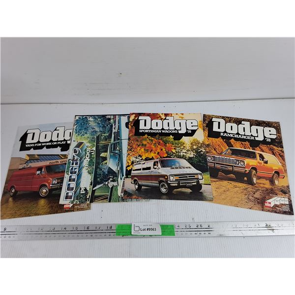 Vintage Dodge Brochures