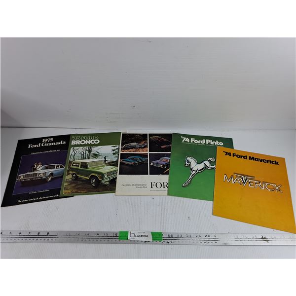 Vintage Ford Brochures