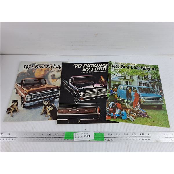 Vintage Ford Brochures