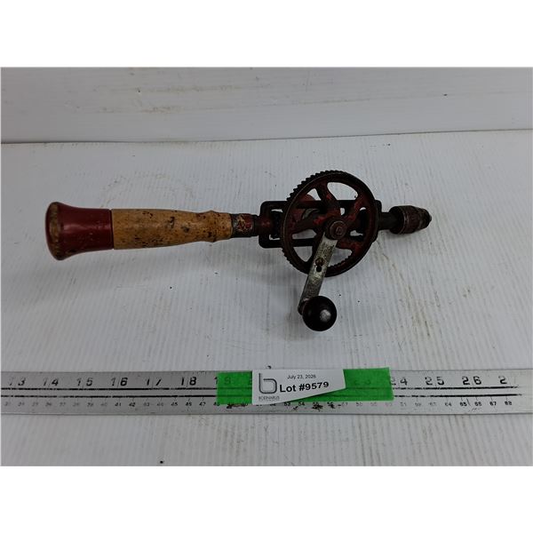 Vintage Hand Crank Drill