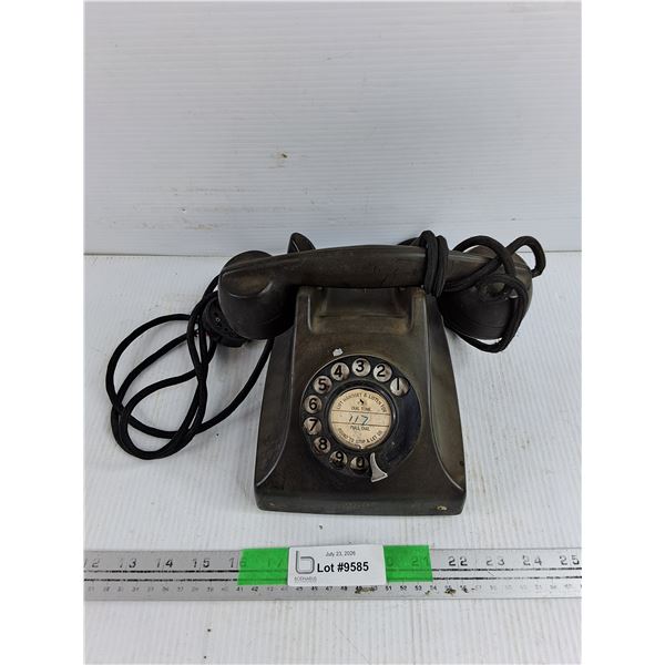 Antique Elelco Rotary Phone - As Is