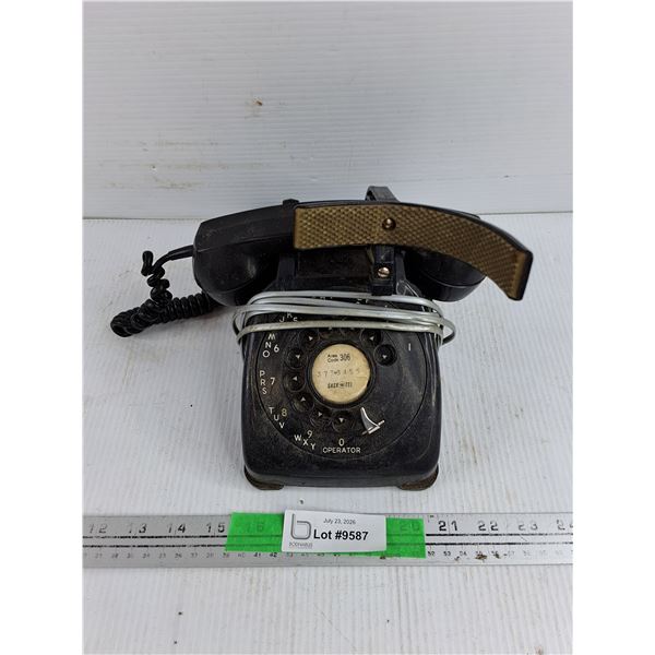 Antique Rotary Telephone - As Is