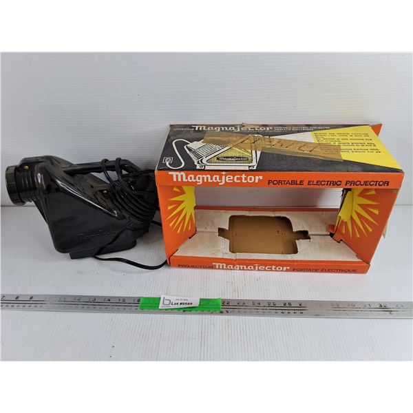 Vintage Magnajector Portable Electric Projector - As Is