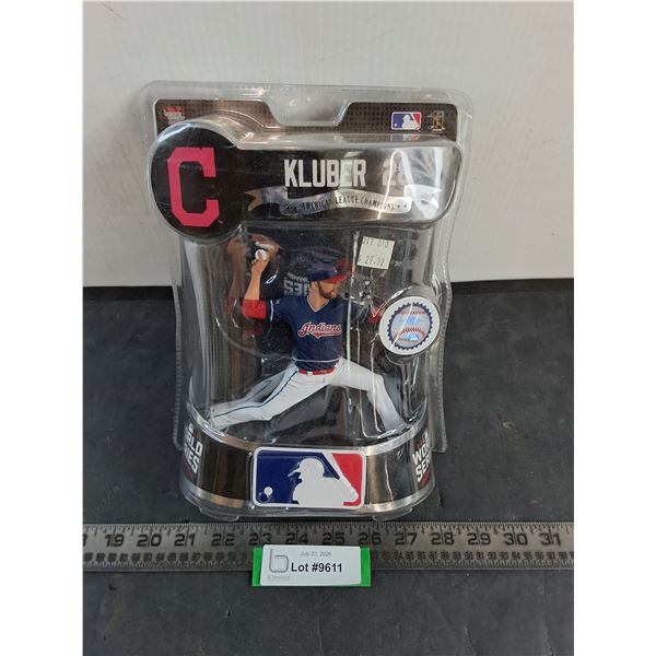 NIB Imports Dragon Figures MLB Cleveland Indians Corey Kluber #28 Figure