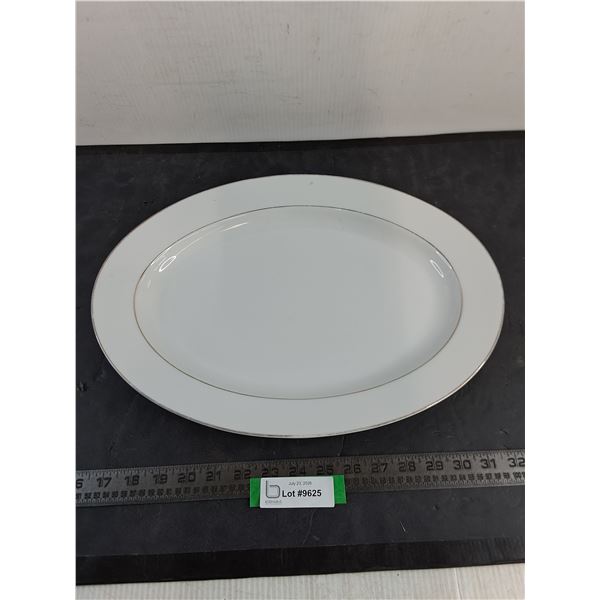 Tiffany  Fine China 16" x 12" Platter