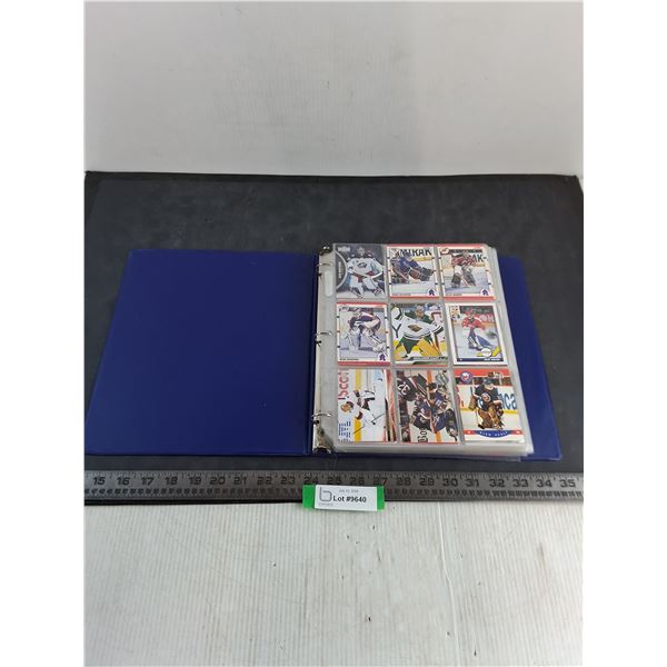 Binder of Assorted NHL Collector Cards - Cannot Authenticate