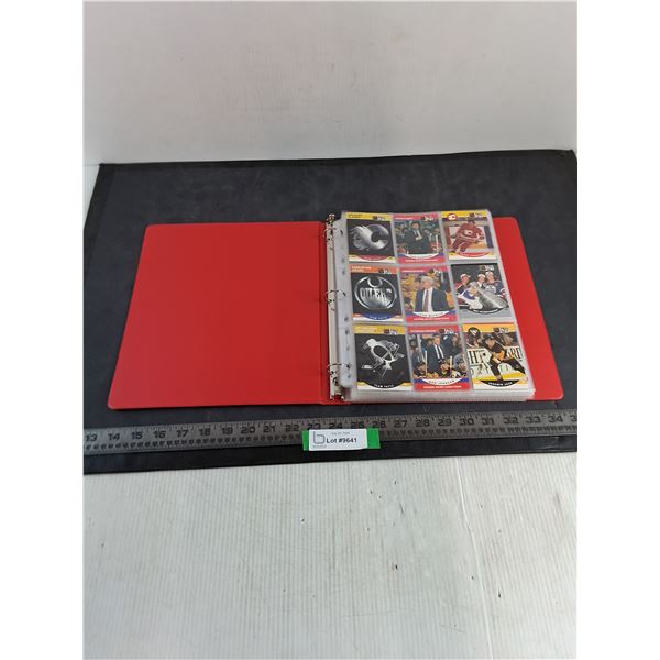Binder of Assorted NHL Collector Cards - Cannot Authenticate