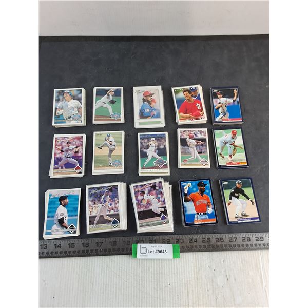 Medium Size Assortment of MLB Collector Cards - Cannot Authenticate