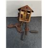 Image 2 : Vintage Cookoo Clock - Needs Repair And Assembly, As Is