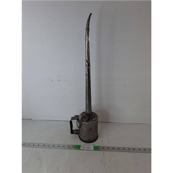 Vintage Metal Oiling Can 24"