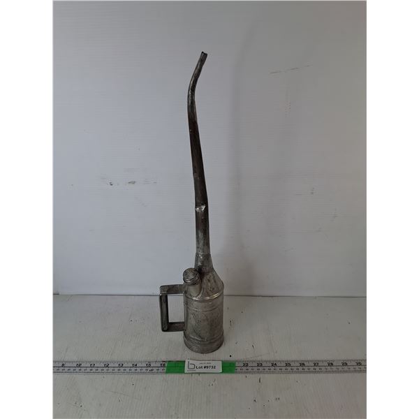 Vintage Metal Oiling Can 20.5"