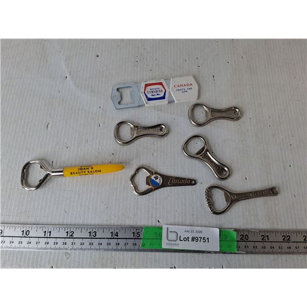 (7) Vintage Bottle Openers