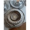 Image 3 : (7) 1958/59 Cadillac Hubcaps 16.5" Outer Diameter