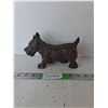 Image 1 : Cast Iron Terrier Figurine 4.75" Tall
