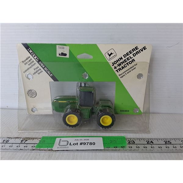 John Deere 4-Wheel Drive 1:64 Scale Model Tractor, NIB