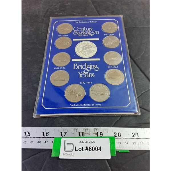 1882-1982 Century Saskatoon Coin Collection, Cannot Authenticate