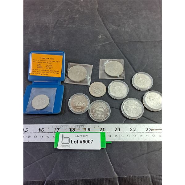 Assorted Collectors Coins - Mostly Canadian, Cannot Authenticate