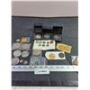 Image 1 : Assorted Coin and Token Collection