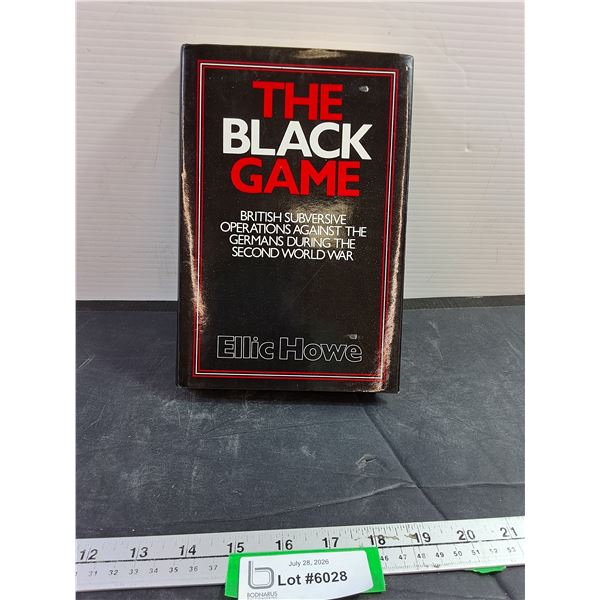 Book - The Black Game - Second World War