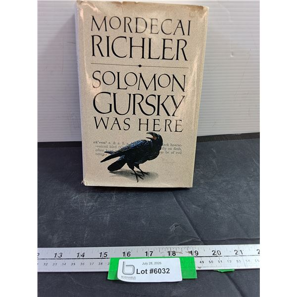 Book - Solomon Gursky Was Here