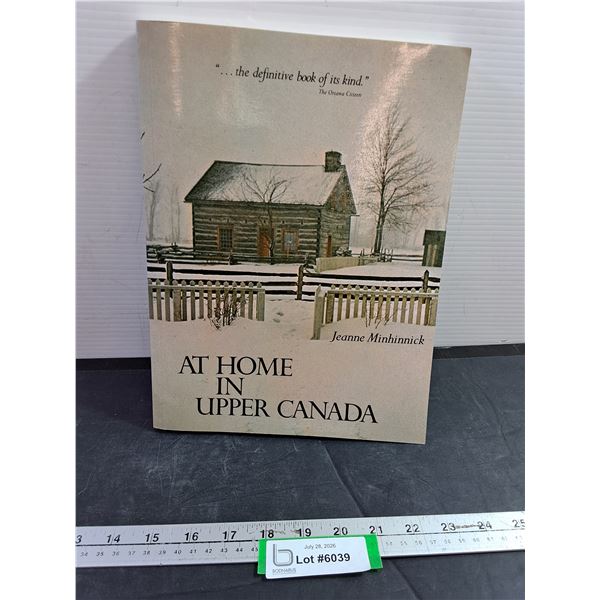 Book - At Home in Upper Canada
