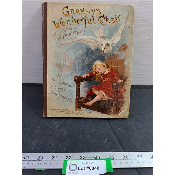 Book - Granny's Wonderful Chair and it's Tales of Fairytales