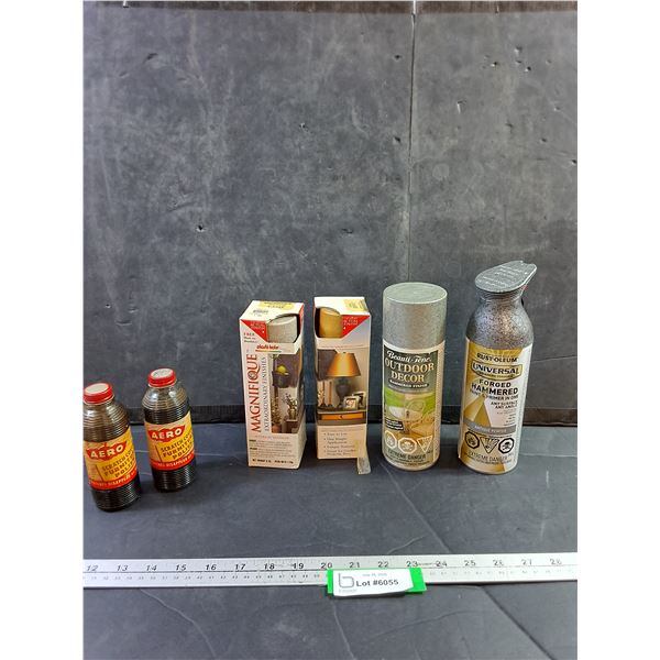 Hammered Primer/Finish (2), Interior/Exterior Finishes (2), Furniture Polish (2), Pickup Only