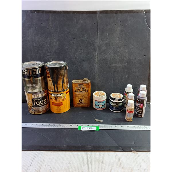 Assorted Paint, Stain, and Finish, Pickup Only