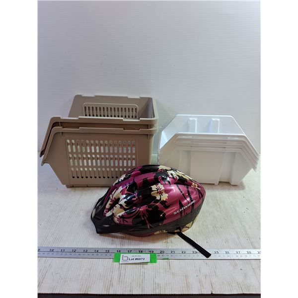 Plastic Organziers, Bike Helmet