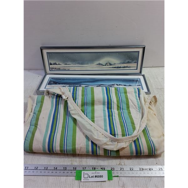 Cyndi Tosche Paintings, Ironing Board Cover (4' Long)